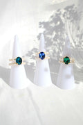 Anillos con perlas de agua dulce y circonitas
